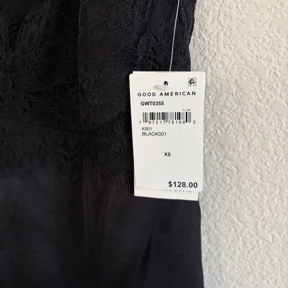 Good American Satin Lace Camisole - Picture 4 of 4